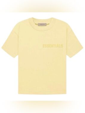 Essentials Fear of God t-shirt - Canary Yellow